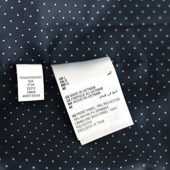 Alfani Men's Black Stretch Classic Evening Formal Slim-Fit Suit Vest Size L - Picture 5 of 5